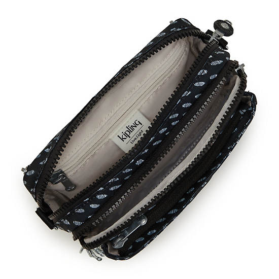Sacs Crossbody Kipling Abanu Multi Printed Convertible Noir | FR 2184BE